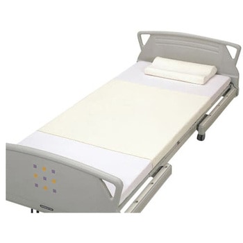 スーパーサラットシーツ 介護用シーツ 23-2487-0003 クリーム フットマーク 403101 フットマーク