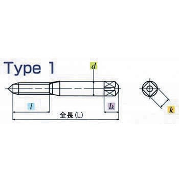 HS-HT M1×0.25 (中) ハンドタップ HT 1本 ヤマワ(YAMAWA) 【通販サイト