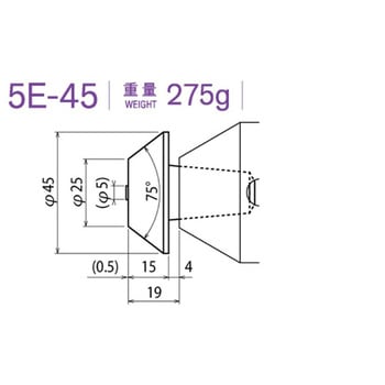 センターヘッド M.T. No.5用 SH5シリーズ カブト工業