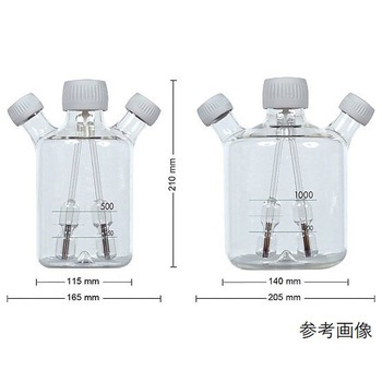 セルスピン183001用 スピナーフラスコ PFEIFFER