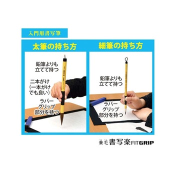 兼毛書写楽FITGRIP プラケース入り 2本組×5セット入 ALS-Fシリーズ - あかしや