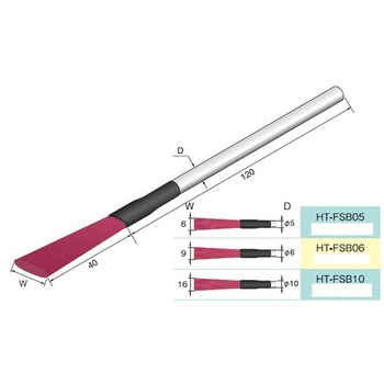 ファイバーストーンハンドブラシ 丈40mm/全長160mm アルゴファイルジャパン