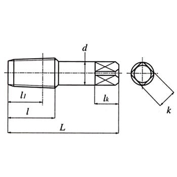 PT 1/4 -19 管用テーパねじ用ハンドタップ長ねじ形 PT 1本 ヤマワ