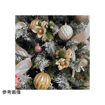 38-8-2-1 【クリスマス飾り】クリスマスツリーセット スノーピンク 38