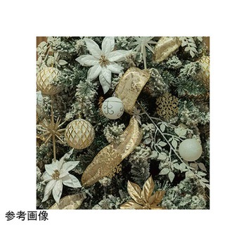 【クリスマス飾り】クリスマスツリーセット スノーホワイト 38-8-3シリーズ アズワン