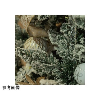 【クリスマス飾り】クリスマスツリーセット スノーホワイト 38-8-3シリーズ アズワン