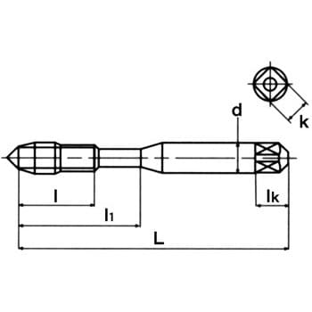 難削ステンレス鋼用スパイラルタップ SU2-SP ヤマワ(YAMAWA) 【通販