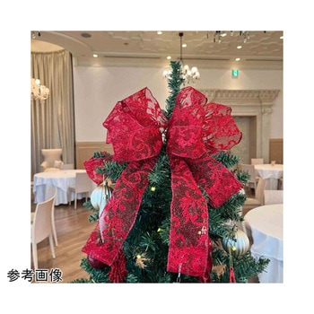 ゴージャスクリスマスツリーセット レッド 38-18-2シリーズ アズワン