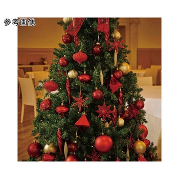 ゴージャスクリスマスツリーセット レッド 38-18-2シリーズ アズワン