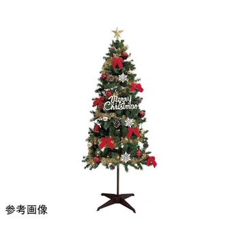 スタンダードクリスマスツリーセット レッド 38-21-1シリーズ アズワン