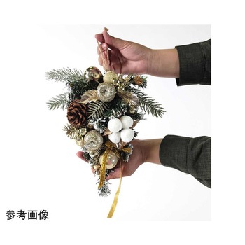 【クリスマス飾り】リボンスワッグ 38-45-2シリーズ アズワン