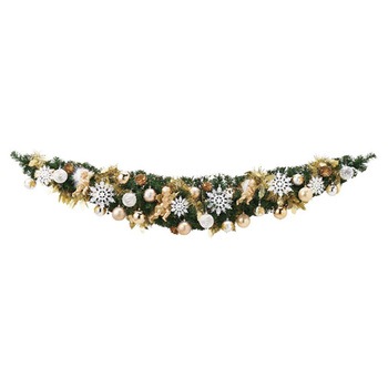 ヨーロピアンクリスマスガーランドセット 180cm 38-47-2シリーズ アズワン
