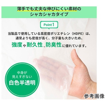 リサイクル原料使用ゴミ袋 乳白半透明 紺屋商事