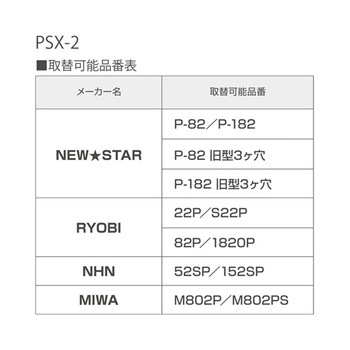 NEW STAR 取替用ドアクローザ PSXシリーズ NEW STAR(日本ドアーチェック製造)