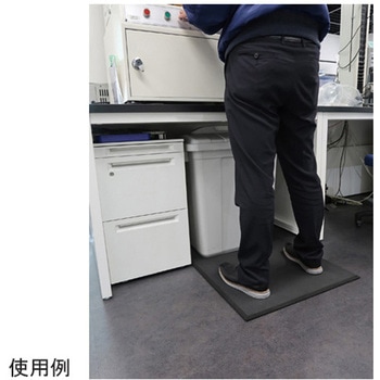 ORTHOMAT ブラック 穴なし 60×90 PS3BIVシリーズ クリーンテックス・ジャパン