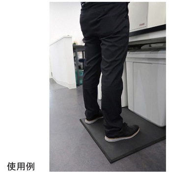 ORTHOMAT ブラック 穴なし 60×90 PS3BIVシリーズ クリーンテックス・ジャパン