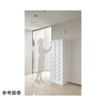 小物入れロッカー ホワイト KLKWシリーズ アズワン