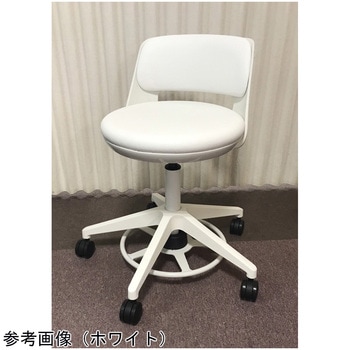 研究室用チェア・フットペダル・背クッション付 TSMN-W36Lシリーズ アズワン
