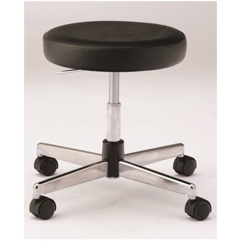 導電チェア・厚座スツールタイプ ブラック CA-Eシリーズ アズワン