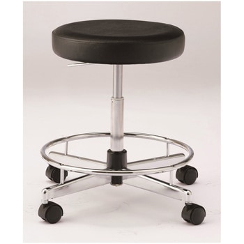 導電チェア・厚座スツールタイプ ブラック CA-Eシリーズ アズワン