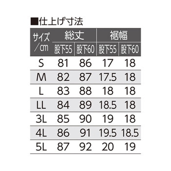 おしりスルッとカチオンライトパンツ ブラック 89880シリーズ ケアファッション