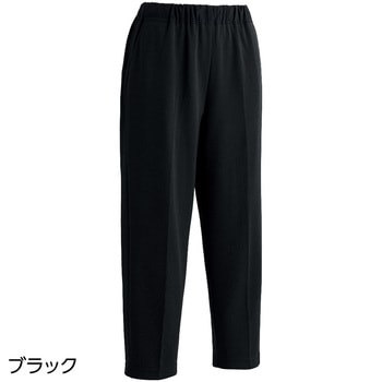 おしりスルッとカチオンライトパンツ ブラック 89880シリーズ ケアファッション