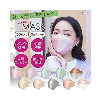 Make UP MASK 50枚 MCH-A147シリーズ MEDIK(メディク)