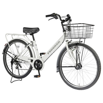 防災サイクル 26型6段変速・LEDオートライト付 ノンパンク シティサイクル【完成組立品】 ZY-266V-HDR-TCシリーズ 東部