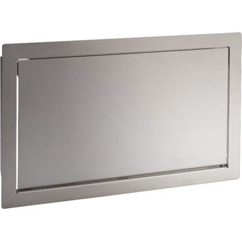 (210055318)AZ-GD230-BL ステンレス ダンパー付屑入投入口 蓋付 LAMP(スガツネ工業)