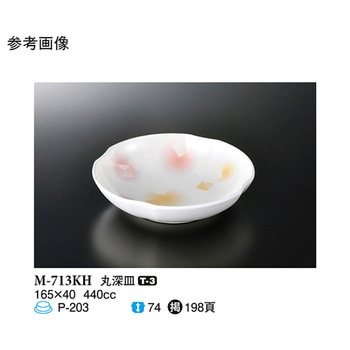丸深皿 風音 M-713KHシリーズ スリーライン