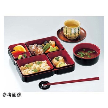 あじわい弁当 身 黒/内朱 LB-1MBKシリーズ スリーライン