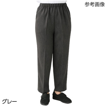 婦人ナノヒーティング裾ファスナーパンツ 98563シリーズ ケアファッション