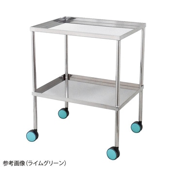 ステンレスワゴン 天板四方立ち上がり 2段 完成品 OA-17Nシリーズ スギモト産業