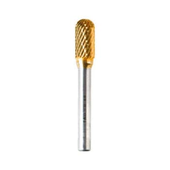 チタンコーティングシリーズ シャンク径6mm Cシリーズ ダブル CDシリーズ - TAG BUR