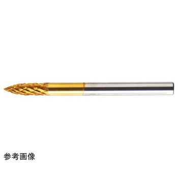 チタンコーティングシリーズ超硬ソリッドミニバー シャンク径3mm TAG BUR