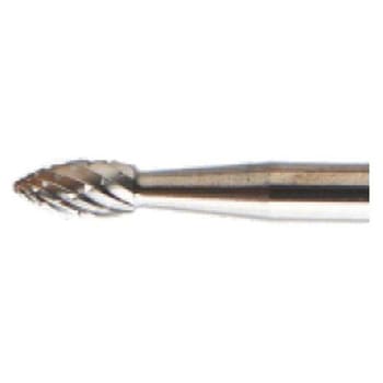 超硬ソリッドミニバー シャンク径3mm 全長38mm TAG BUR