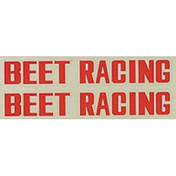 BEET RACINGステッカー (アカ) BEET