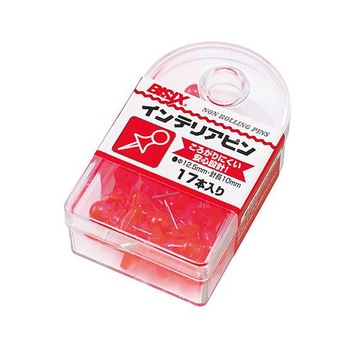 インテリアピン 17本×5箱入 BX1-5シリーズ ミツヤ