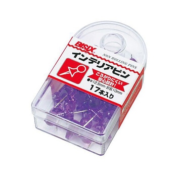 インテリアピン 17本×5箱入 BX1-5シリーズ ミツヤ