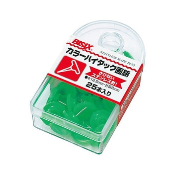 カラーハイタック画鋲 25本×5箱入 BX1-6シリーズ ミツヤ