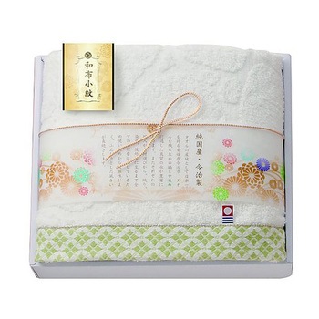 和布小紋バスタオル WFKシリーズ アズワン