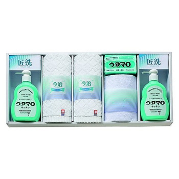 匠洗 石鹸・キッチン洗剤ギフト UTAシリーズ アズワン