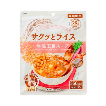 サクッとライス 40袋入 アルファー食品