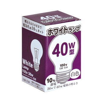 白熱電球 ホワイトランプ LW100Vシリーズ 東京メタル