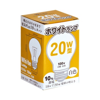 白熱電球 ホワイトランプ LW100Vシリーズ 東京メタル