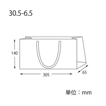 手提げ紙袋 ブライトバッグ 白 MT 10枚入 HEIKO