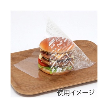 OPPバーガー袋 エンジョイ 100枚入 HEIKO