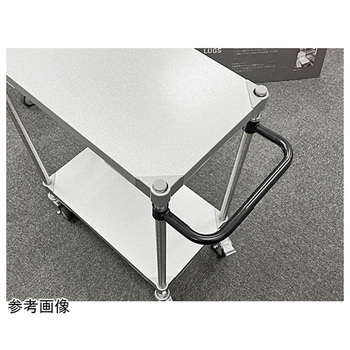 ガルバリウムワゴン46×60cm 2段 ポール H900mm 取っ手付き TGGS2-46609シリーズ アイ・エル・シー