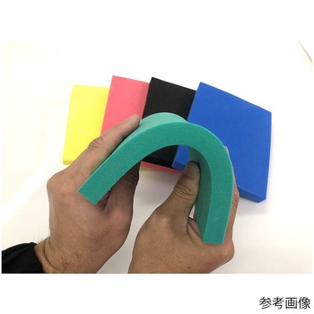 硬質カラースポンジ 発泡ポリエチレン 緑 イノアック