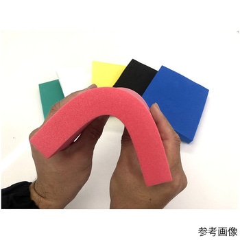 硬質カラースポンジ 発泡ポリエチレン 赤 イノアック